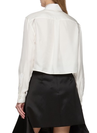Back View - Click To Enlarge - JW ANDERSON - Cropped Shirt