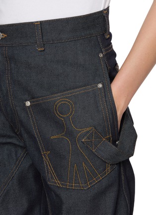  - JW ANDERSON - Twisted Dark Wash Workwear Jeans