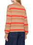 Back View - Click To Enlarge - JW ANDERSON - Knitted Striped Rugby Polo Shirt