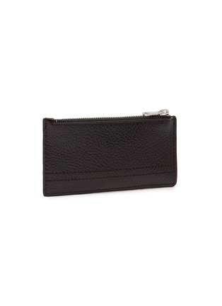 Figure View - Click To Enlarge - LEMAIRE - Gear Trifold Leather Card Holder Coin Purse