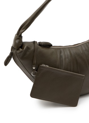  - LEMAIRE - Large Croissant Grained Leather Bag