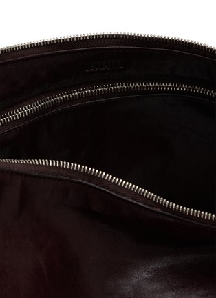 Detail View - Click To Enlarge - LEMAIRE - Belted Leather Hobo Bag