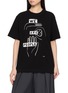 Main View - Click To Enlarge - SACAI - Geoff Graphic Cotton T-Shirt