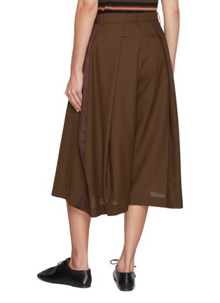 Back View - Click To Enlarge - SACAI - Belted Barrel Long Shorts