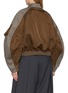 Back View - Click To Enlarge - SACAI - Hybrid Raglan Sleeve Bomber Jacket