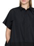  - SACAI - Flared Asymmetrical Hem Shirt