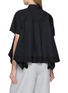 Back View - Click To Enlarge - SACAI - Flared Asymmetrical Hem Shirt