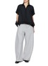 Figure View - Click To Enlarge - SACAI - Flared Asymmetrical Hem Shirt