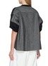 Back View - Click To Enlarge - SACAI - Kimono Sleeve Top