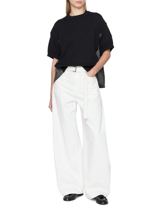 Figure View - Click To Enlarge - SACAI - Kimono Sleeve Top