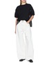 Figure View - Click To Enlarge - SACAI - Kimono Sleeve Top