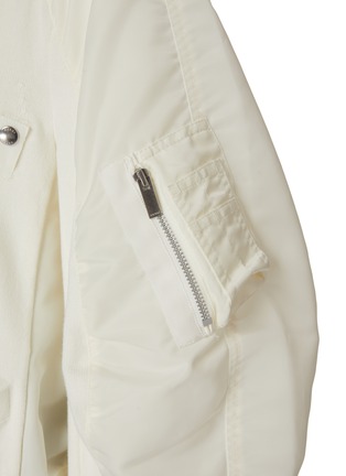  - SACAI - Raglan Sleeve V-Neck Jacket