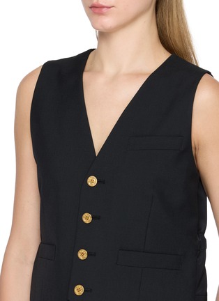  - SACAI - Drawstring Waist Waistcoat