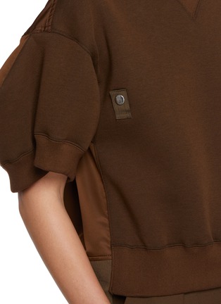  - SACAI - Puff Sleeve Popper Detail Sweater