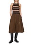 Figure View - Click To Enlarge - SACAI - Striped Cotton Tank Top