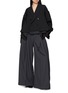Figure View - Click To Enlarge - SACAI - Belted Pleated Barrel Leg Suit Pants