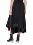Back View - Click To Enlarge - SACAI - Drawstring Waist Asymmetrical Cotton Maxi Skirt