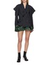 Figure View - Click To Enlarge - SACAI - Mini Floral Belted Skorts