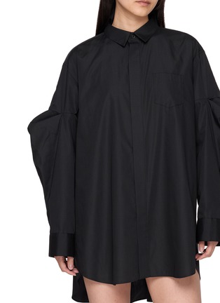  - SACAI - Robot Sleeve Shirt Dress