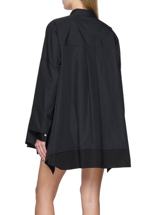 Back View - Click To Enlarge - SACAI - Layered Tent Shirt Dress