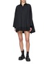 Figure View - Click To Enlarge - SACAI - Layered Tent Shirt Dress