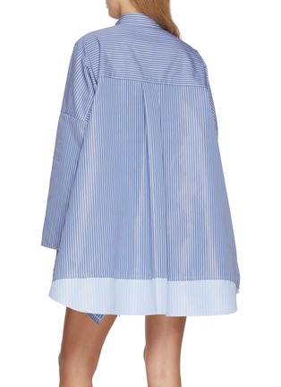 Back View - Click To Enlarge - SACAI - Layered Tent Shirt