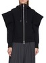 SACAI Cowl Sleeve Hoodie