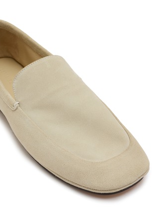 Detail View - Click To Enlarge - LEMAIRE - Outdoor Suede Slippers