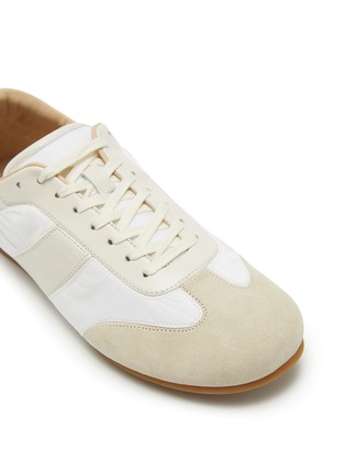 Detail View - Click To Enlarge - LEMAIRE - Suede Leather Runner Sneakers
