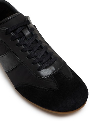 Detail View - Click To Enlarge - LEMAIRE - Suede Leather Runner Sneakers