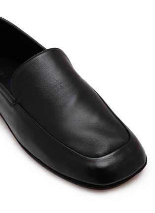 Detail View - Click To Enlarge - LEMAIRE - Outdoor Leather Slippers