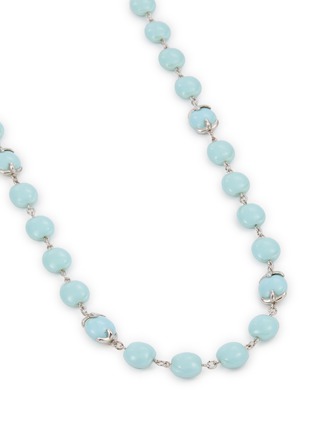 Detail View - Click To Enlarge - LANE CRAWFORD VINTAGE ACCESSORIES - Trifari Faux Turquoise Necklace