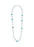 LANE CRAWFORD VINTAGE ACCESSORIES Carolee Faux Pearl Faux Turquoise Necklace