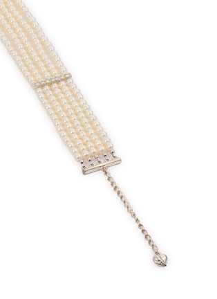 Detail View - Click To Enlarge - LANE CRAWFORD VINTAGE ACCESSORIES - Carolee Faux Pearl Diamante Chocker