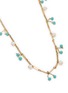 Detail View - Click To Enlarge - LANE CRAWFORD VINTAGE ACCESSORIES - Unsigned Faux Pears Faux Turquoise Necklace