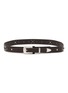 LEMAIRE Western Studs Leather Belt