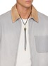 Figure View - Click To Enlarge - LEMAIRE - Snake Leather Bolo Tie