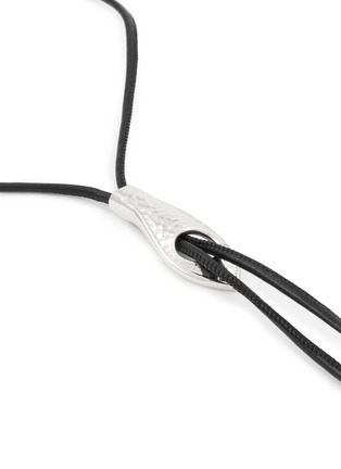 Detail View - Click To Enlarge - LEMAIRE - Snake Leather Bolo Tie