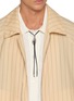 Figure View - Click To Enlarge - LEMAIRE - Snake Leather Bolo Tie