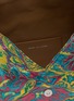 Detail View - Click To Enlarge - DRIES VAN NOTEN - Embellished Floral Jacquard Chain Strap Clutch