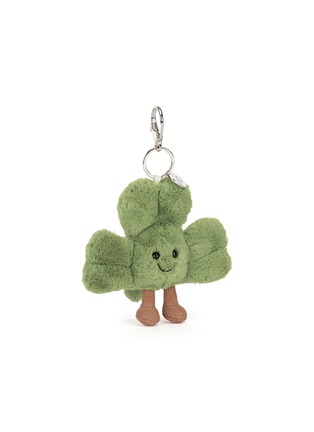 Detail View - Click To Enlarge - JELLYCAT - Amuseables Shamrock Bag Charm