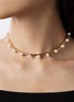 Detail View - Click To Enlarge - BIJOU DE M - 18K Gold Plated Sterling Silver Freshwater Pearl Choker — Size R