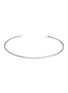 BIJOU DE M 18K White Gold Fresh Water Pearl Choker