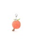Detail View - Click To Enlarge - JELLYCAT - Amuseables Peach Bag Charm