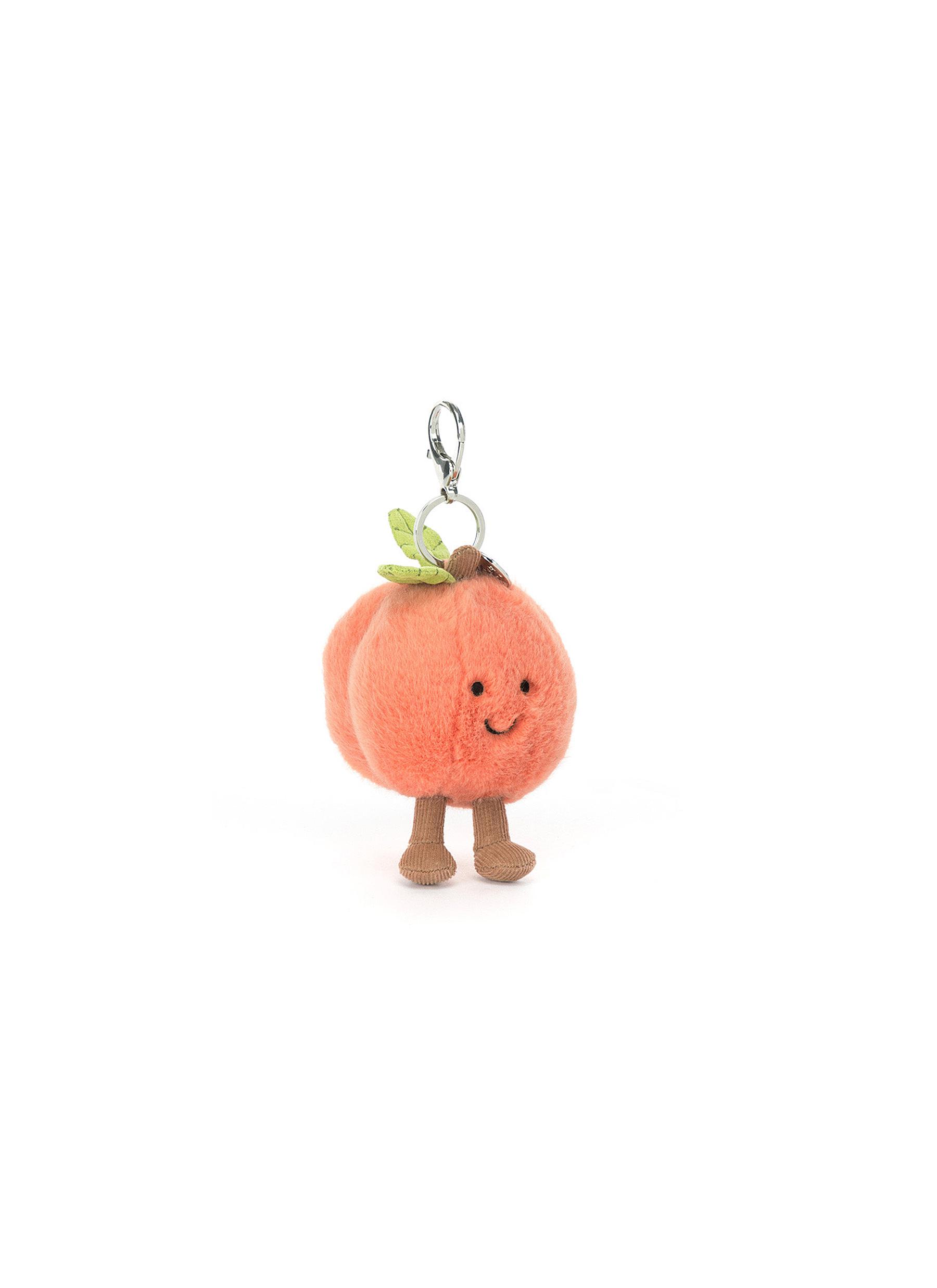 JELLYCAT | Amuseables Peach Bag Charm | Lane Crawford