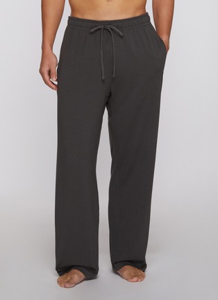 Figure View - Click To Enlarge - SKIMS - Jersey Lounge Relaxed Straight Leg Pants