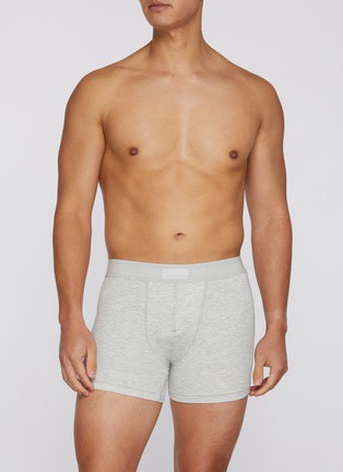Detail View - Click To Enlarge - SKIMS - SKIMS Cotton Boxer Brief — Pack Of 3