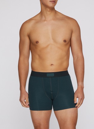 Detail View - Click To Enlarge - SKIMS - SKIMS Cotton Boxer Brief — Pack Of 3
