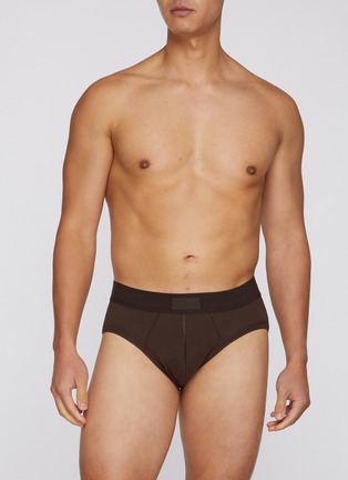 Detail View - Click To Enlarge - SKIMS - SKIMS Cotton Brief — Pack Of 3