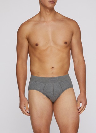 Figure View - Click To Enlarge - SKIMS - SKIMS Cotton Brief — Pack Of 3